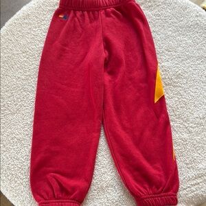 Aviator nation Cozy Red Kids Sweatpants
